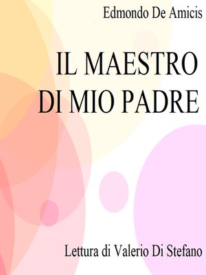 cover image of Il maestro di mio padre